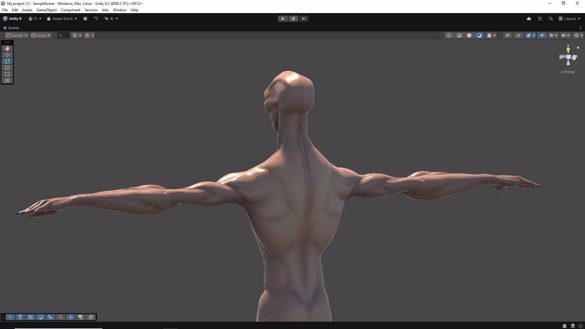 Alien B Low-poly 3D model_18