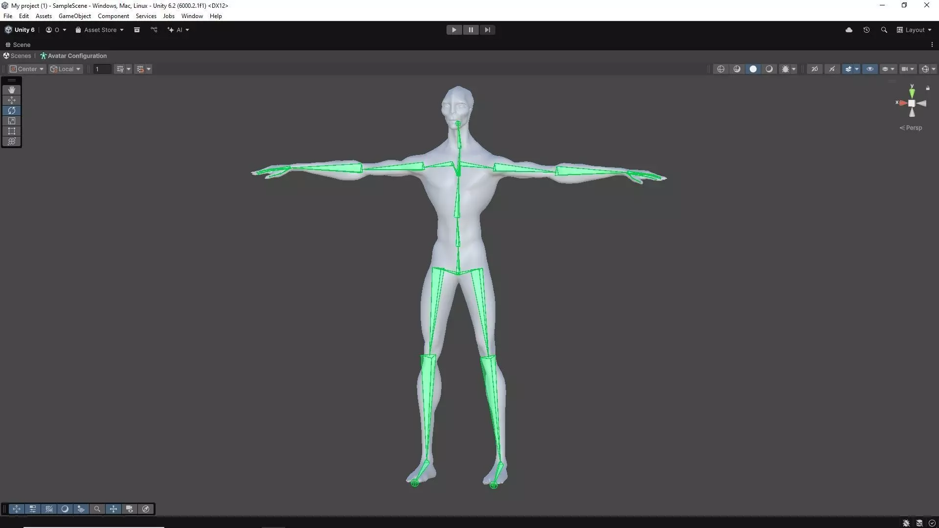 Alien B Low-poly 3D model_17