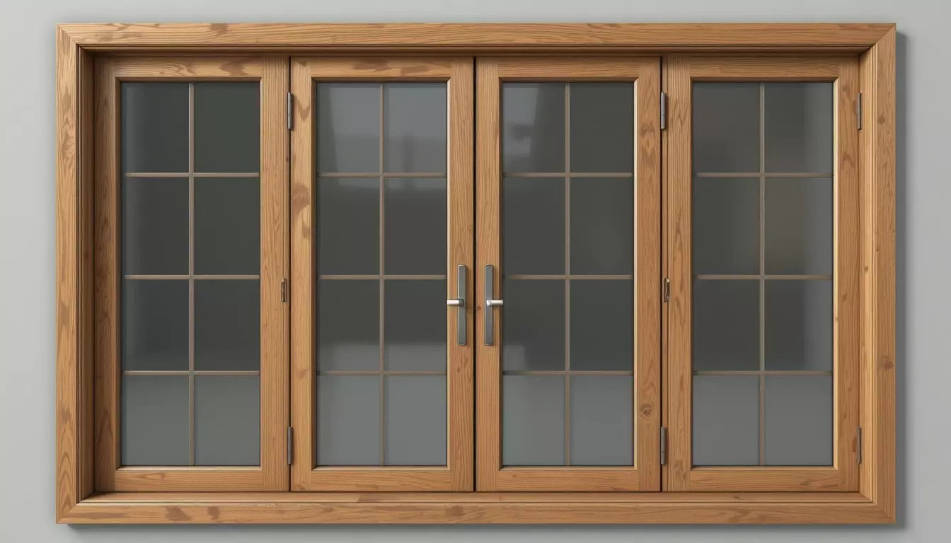 Modern Window 3D Model Game Ready Archviz PBR Textures Free 3D model_4
