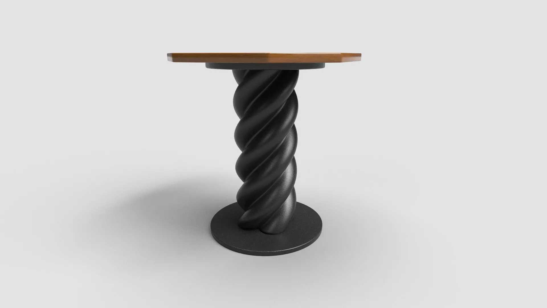 Octagon Table CG9 3D model_1