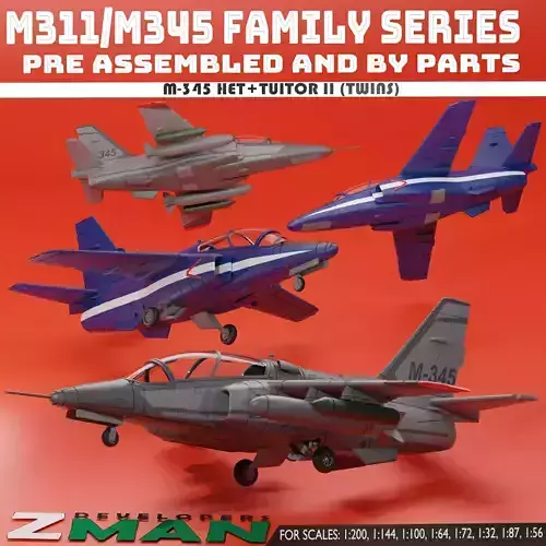 Aermachi M-345 HET TUTOR II TWINS PACK V2