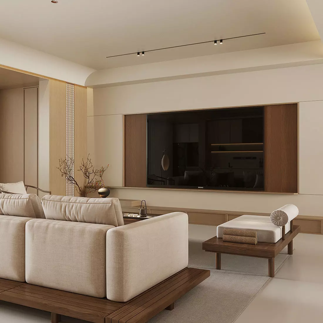 Italian-style entrance hall 3D model 3D model_12