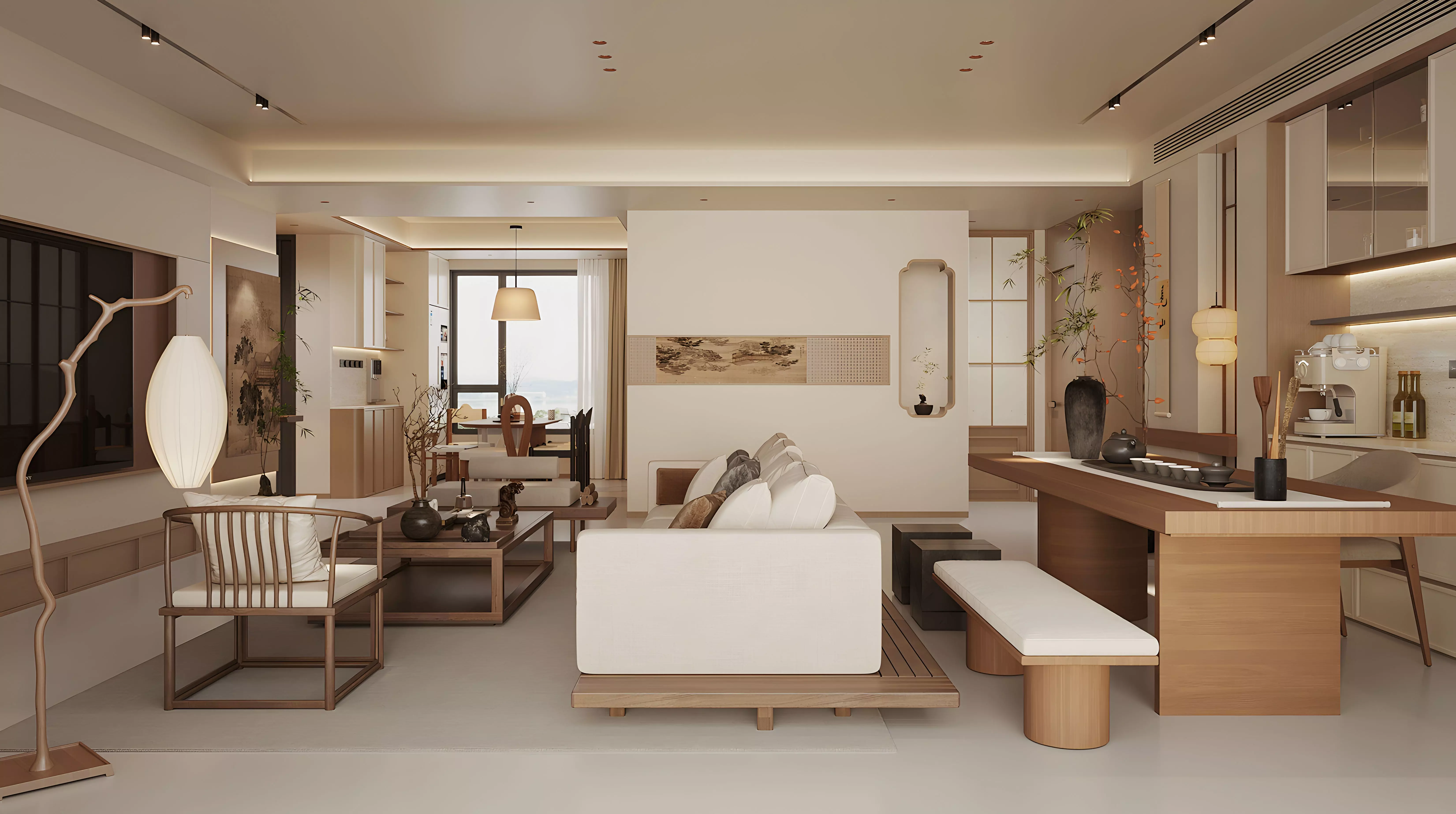 Italian-style entrance hall 3D model 3D model_14