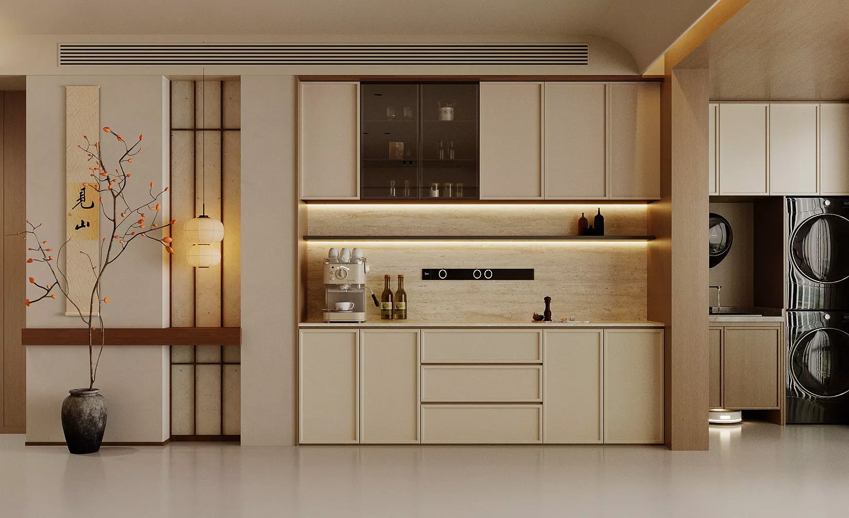 Italian-style entrance hall 3D model 3D model_7