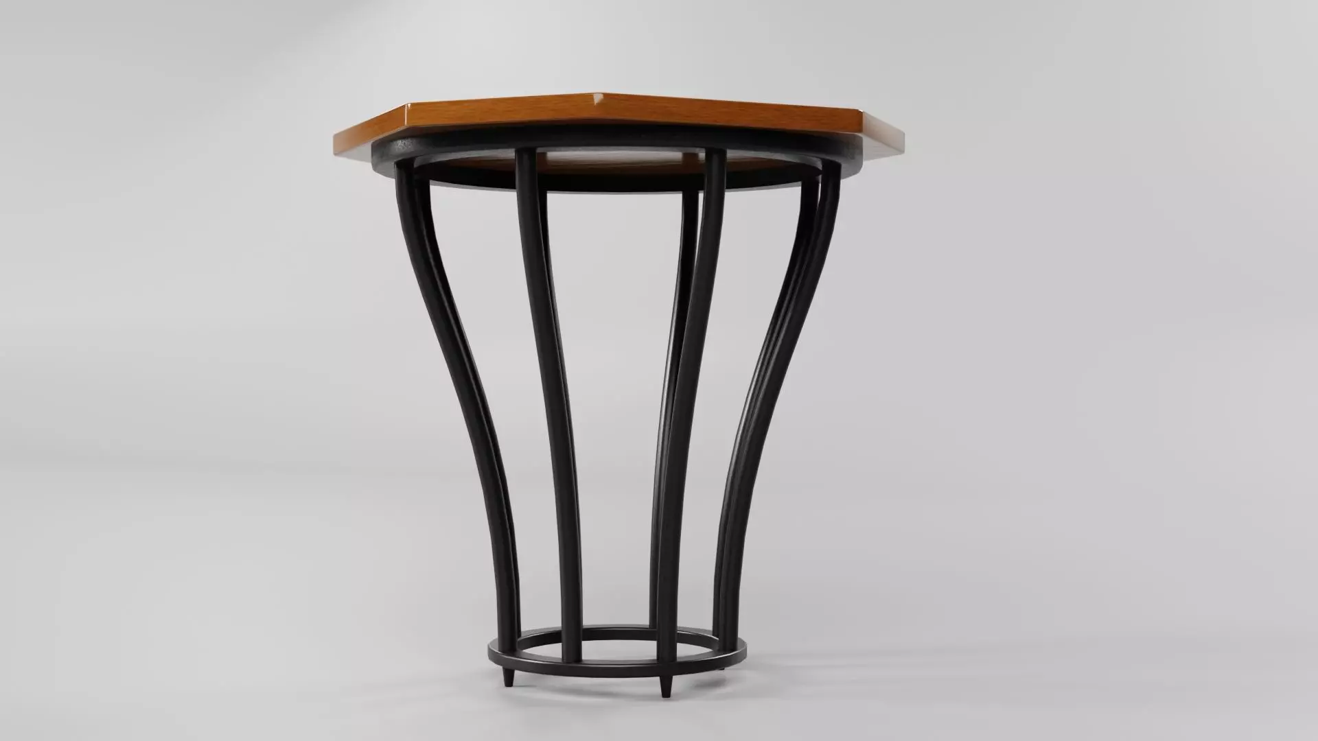 Octagon Table CG15 3D model_4