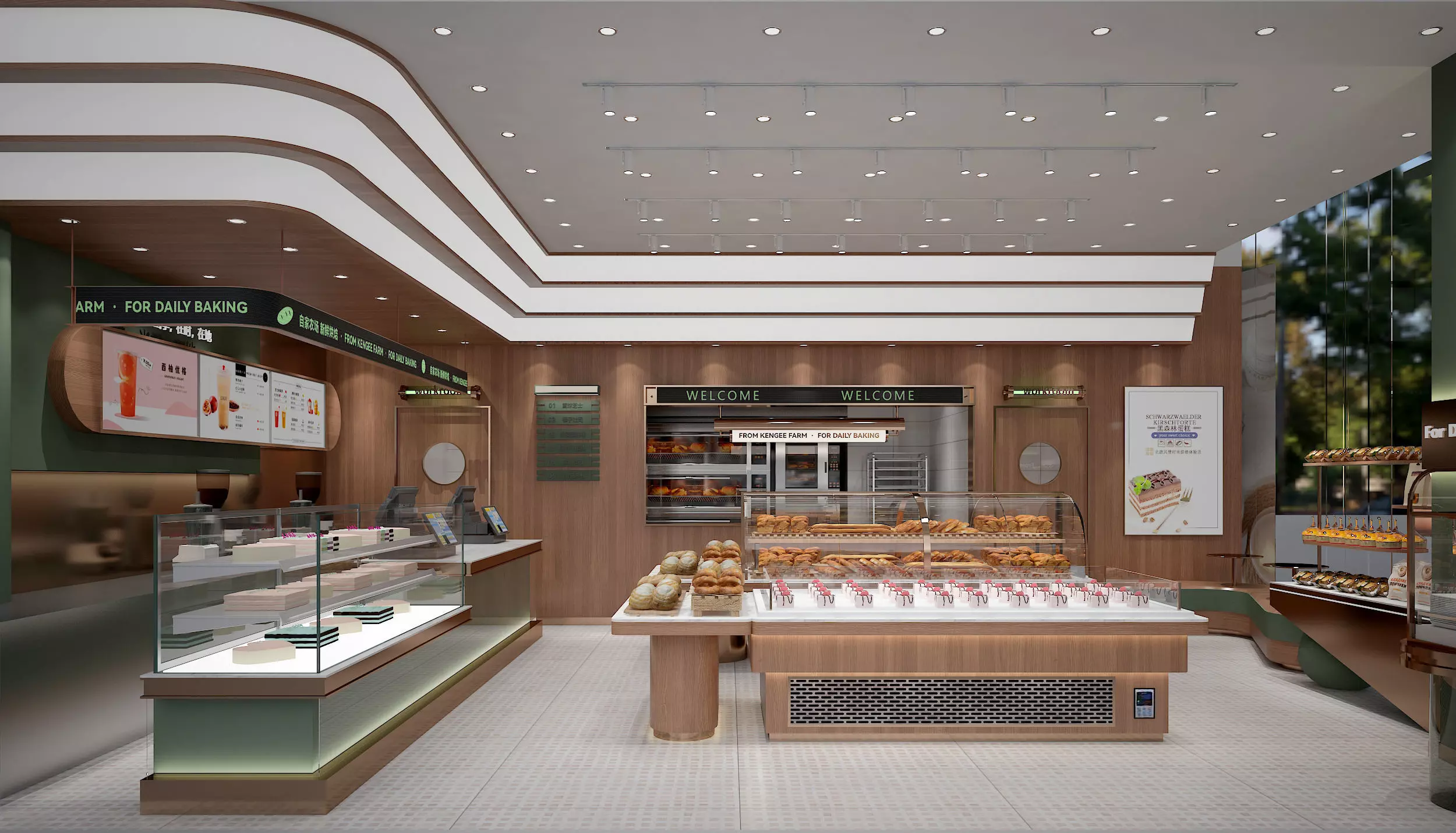 Bakery interior 6 3D model