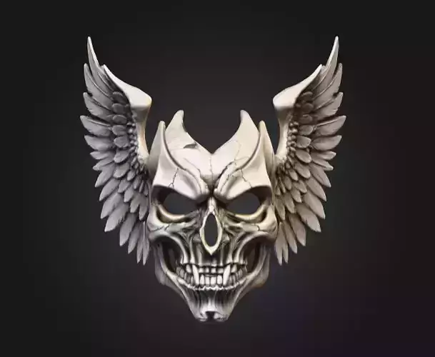 Winged Skull Mask