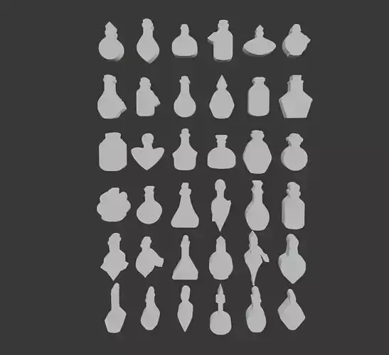  Magic Potion Bottles Witchcraft Spell Jars Love Potion Bottles 