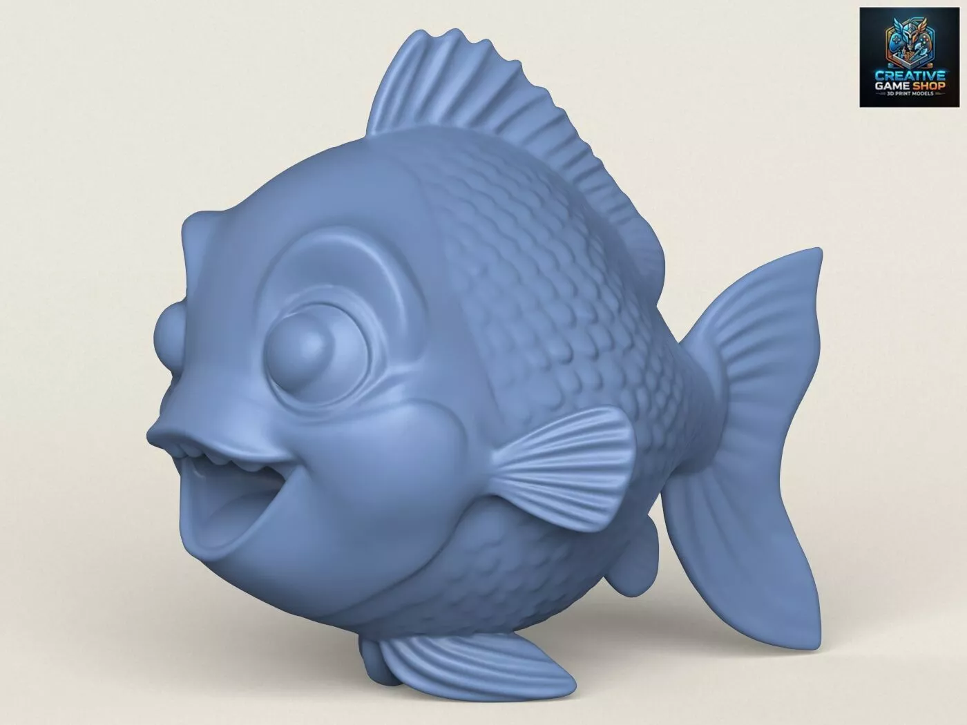 Fish 03 3D print model