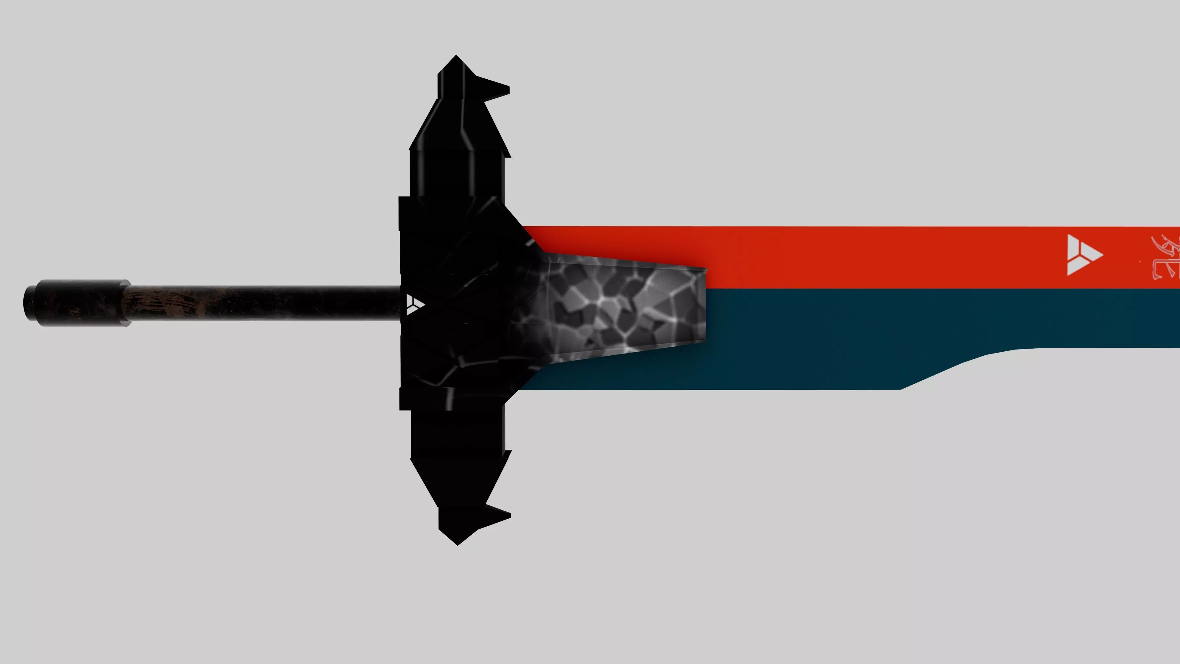 Sword model-GAME READY ASSET Low-poly 3D model_0