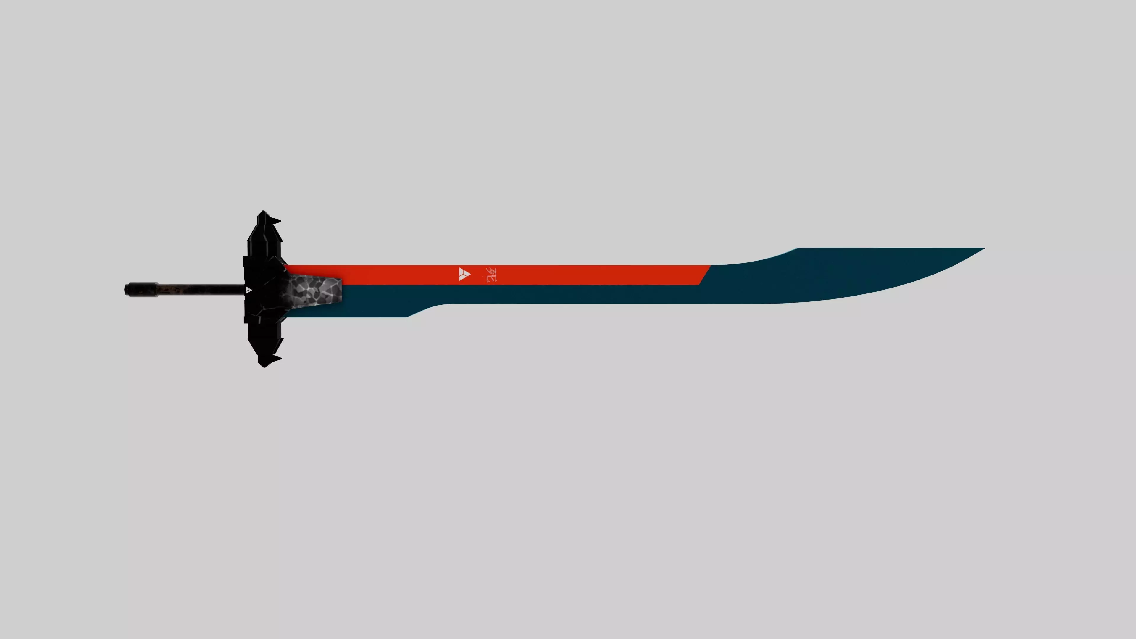 Sword model-GAME READY ASSET Low-poly 3D model_5