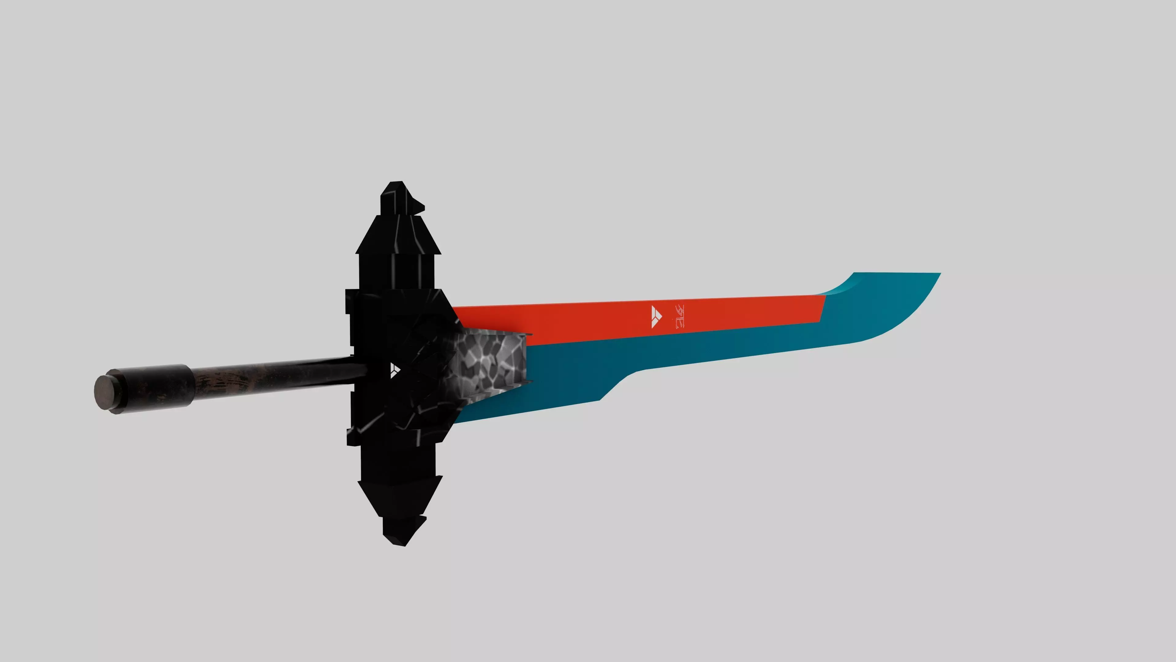 Sword model-GAME READY ASSET Low-poly 3D model_4