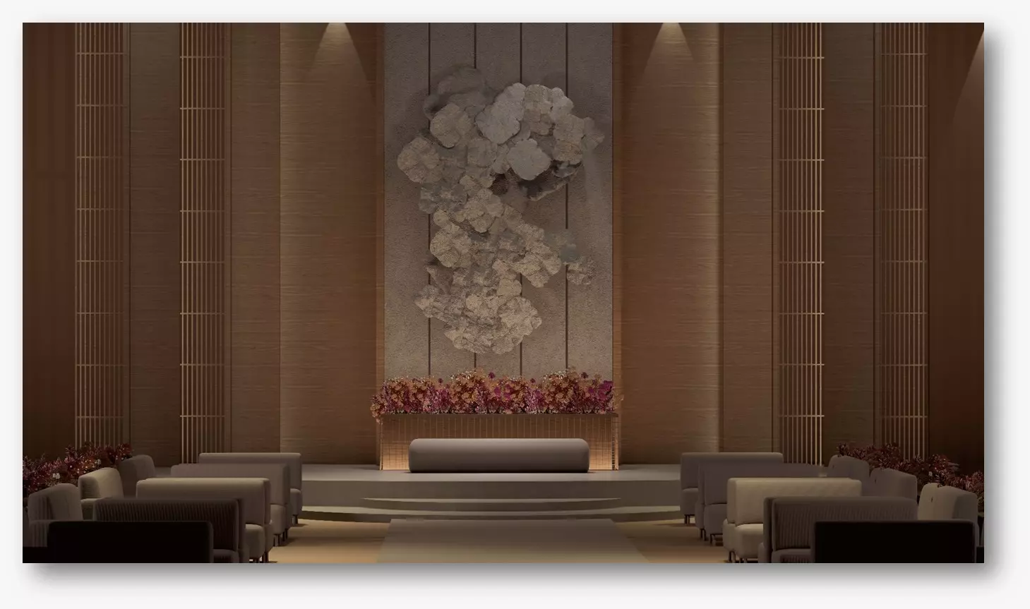 Modern 3D Wall Art Decorative Panel  Texture_0