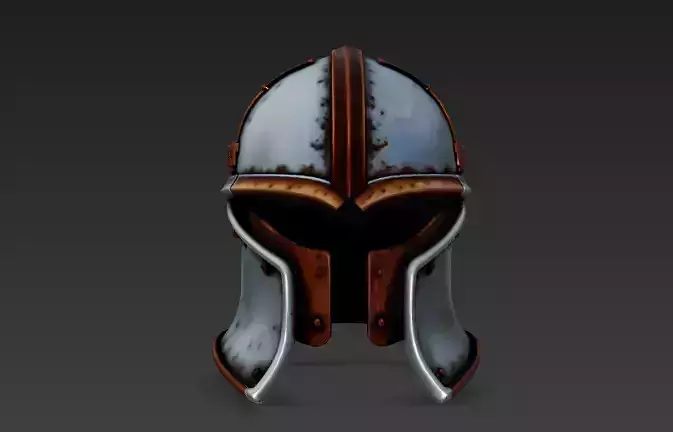 knight helmet  Free 3D print model