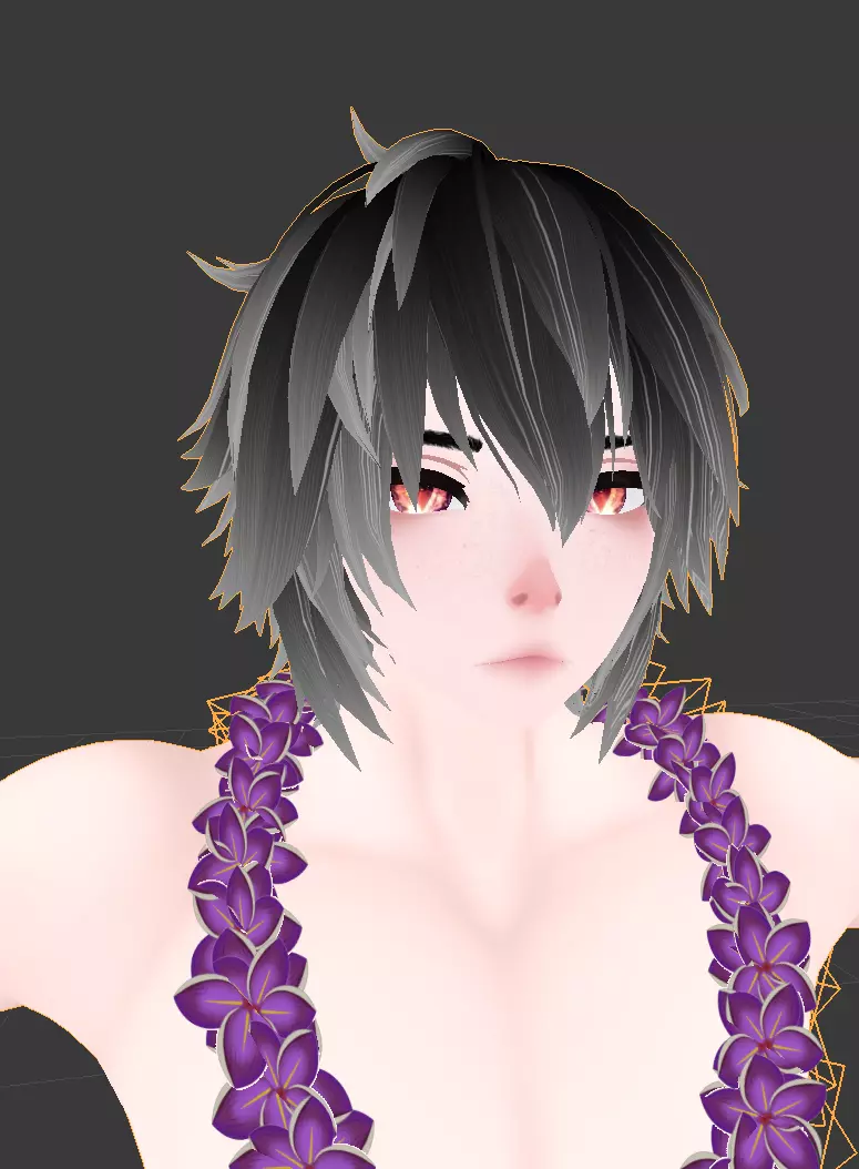 Vacation Man 3D model_0