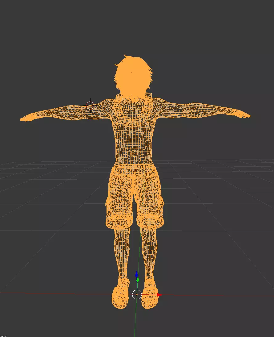 Vacation Man 3D model_5