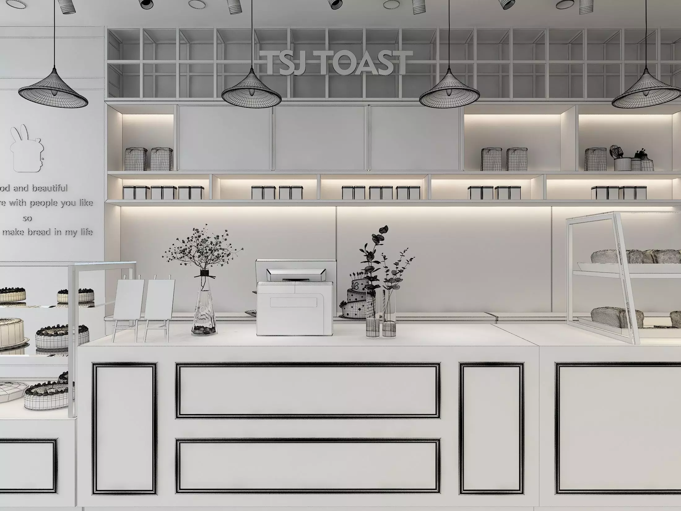 Bakery interior8 3D model_19