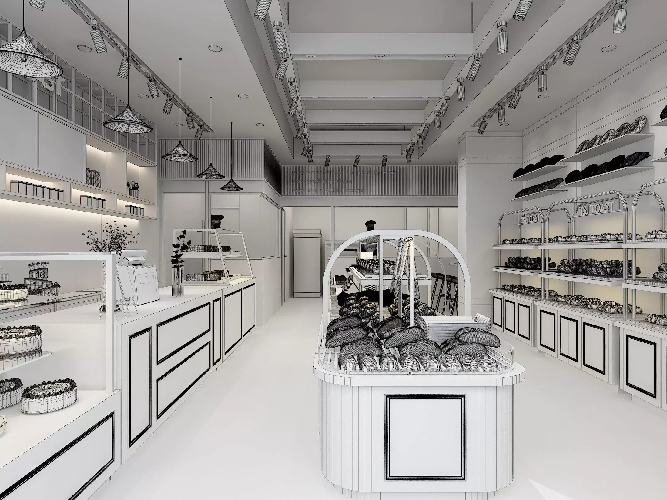 Bakery interior8 3D model_15