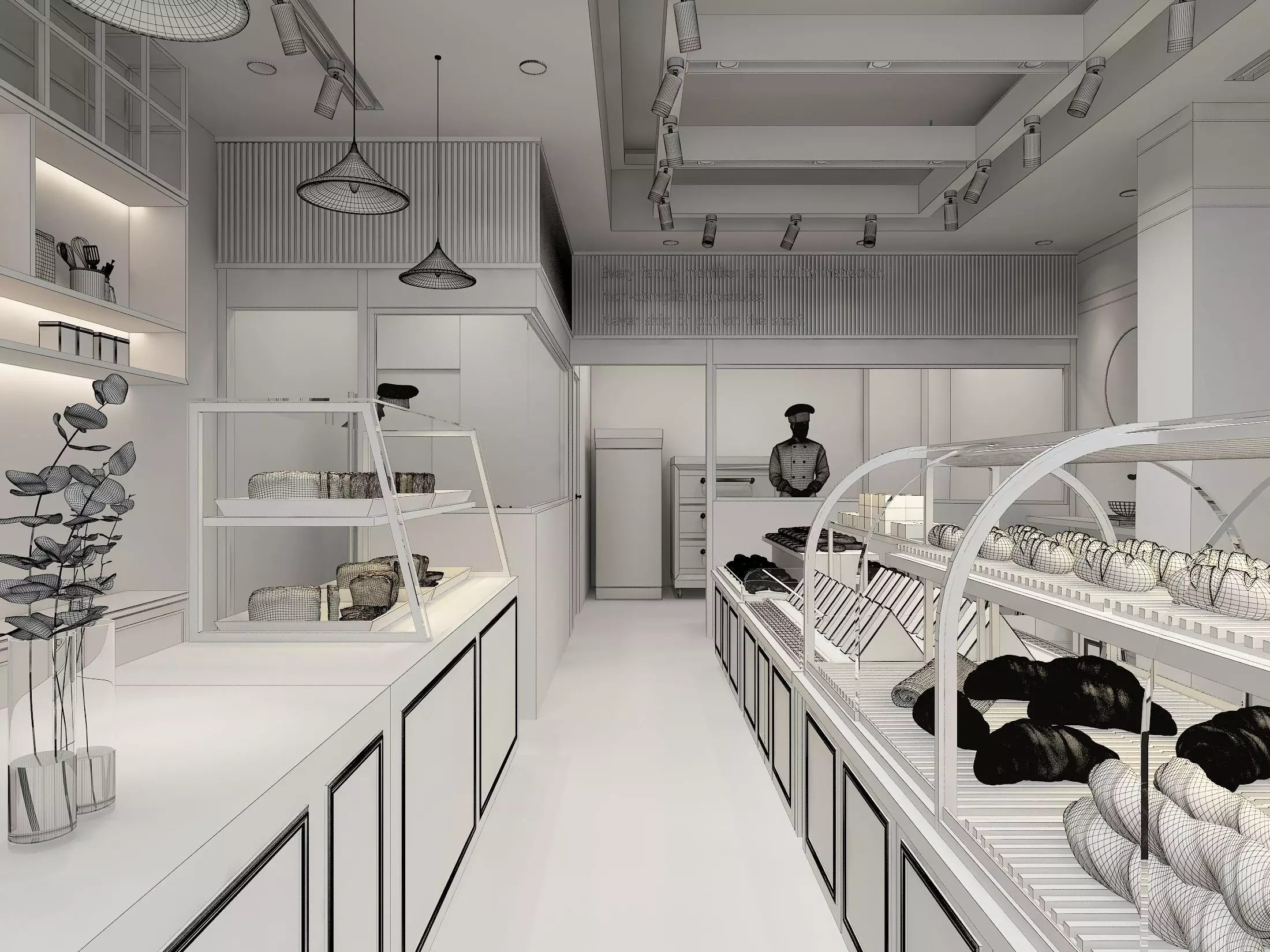Bakery interior8 3D model_16