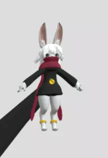 The BunBun Low-poly 3D model_5