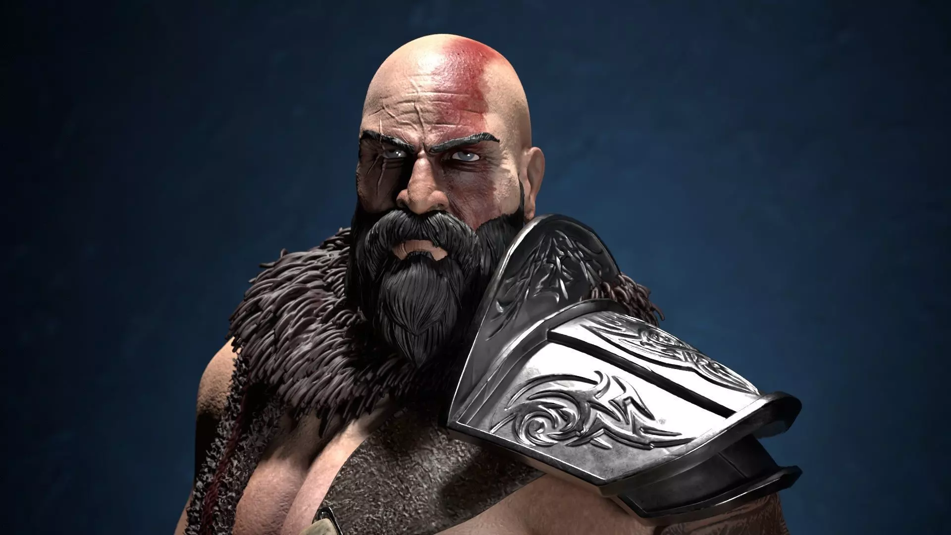 The Barbarian 3D print model_15