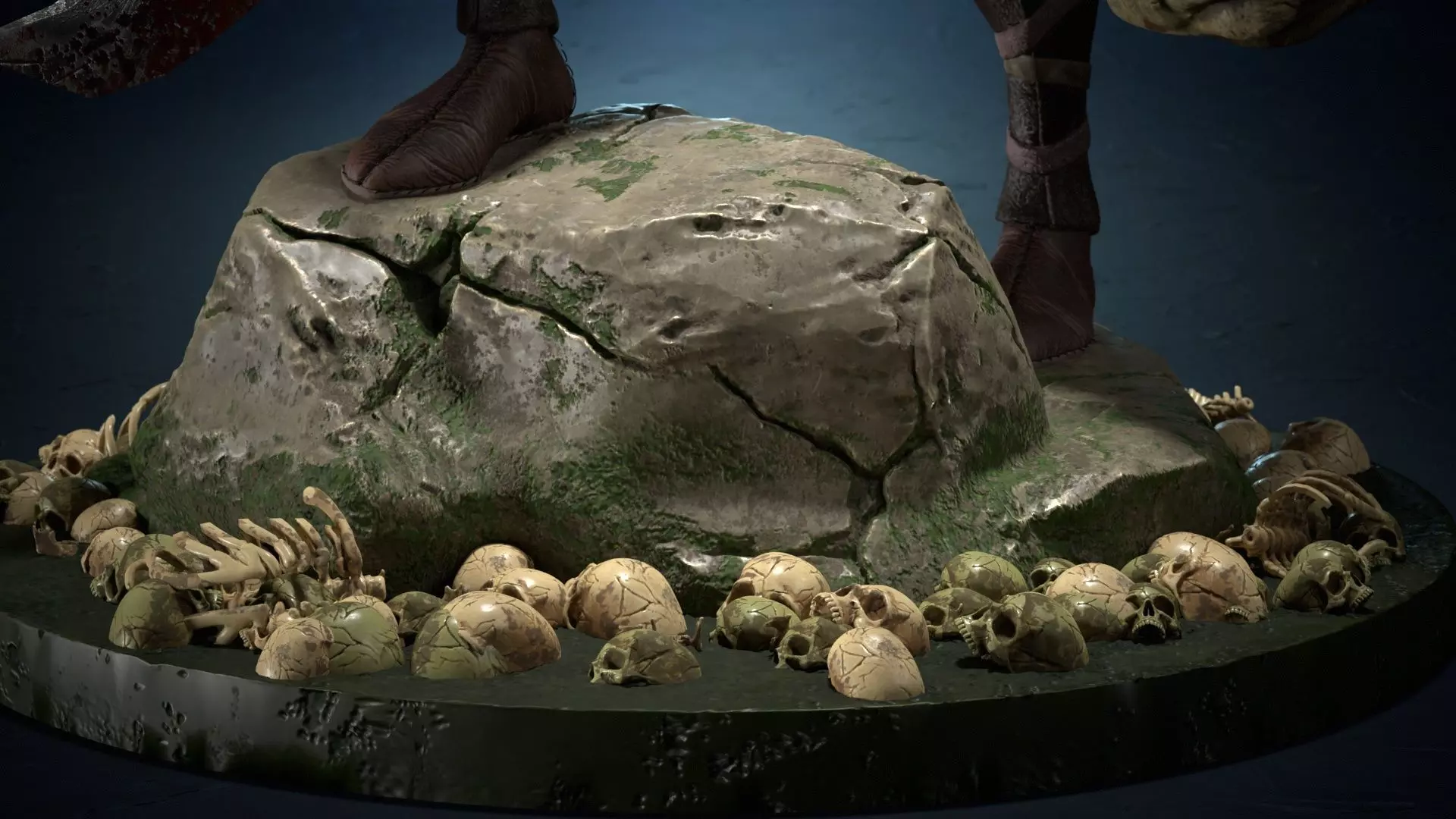 The Barbarian 3D print model_14