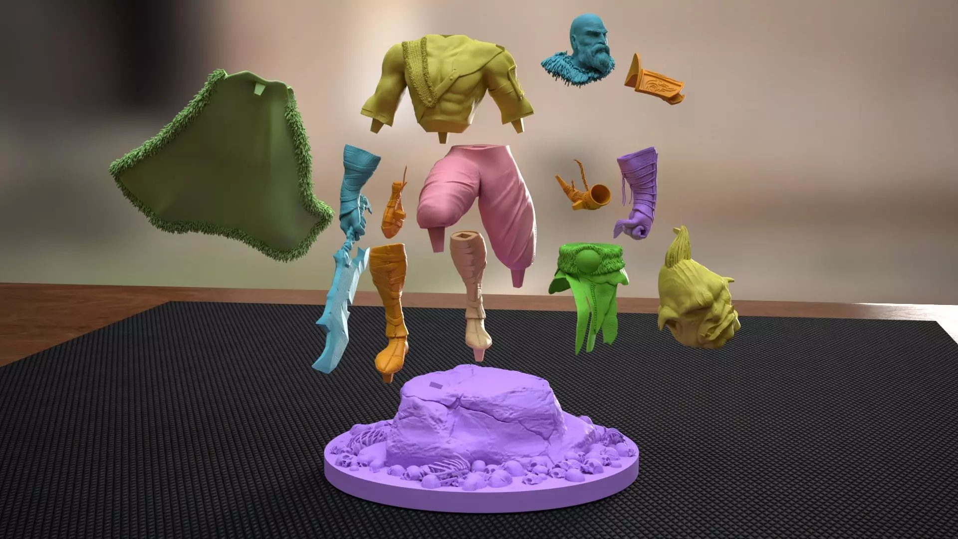 The Barbarian 3D print model_17