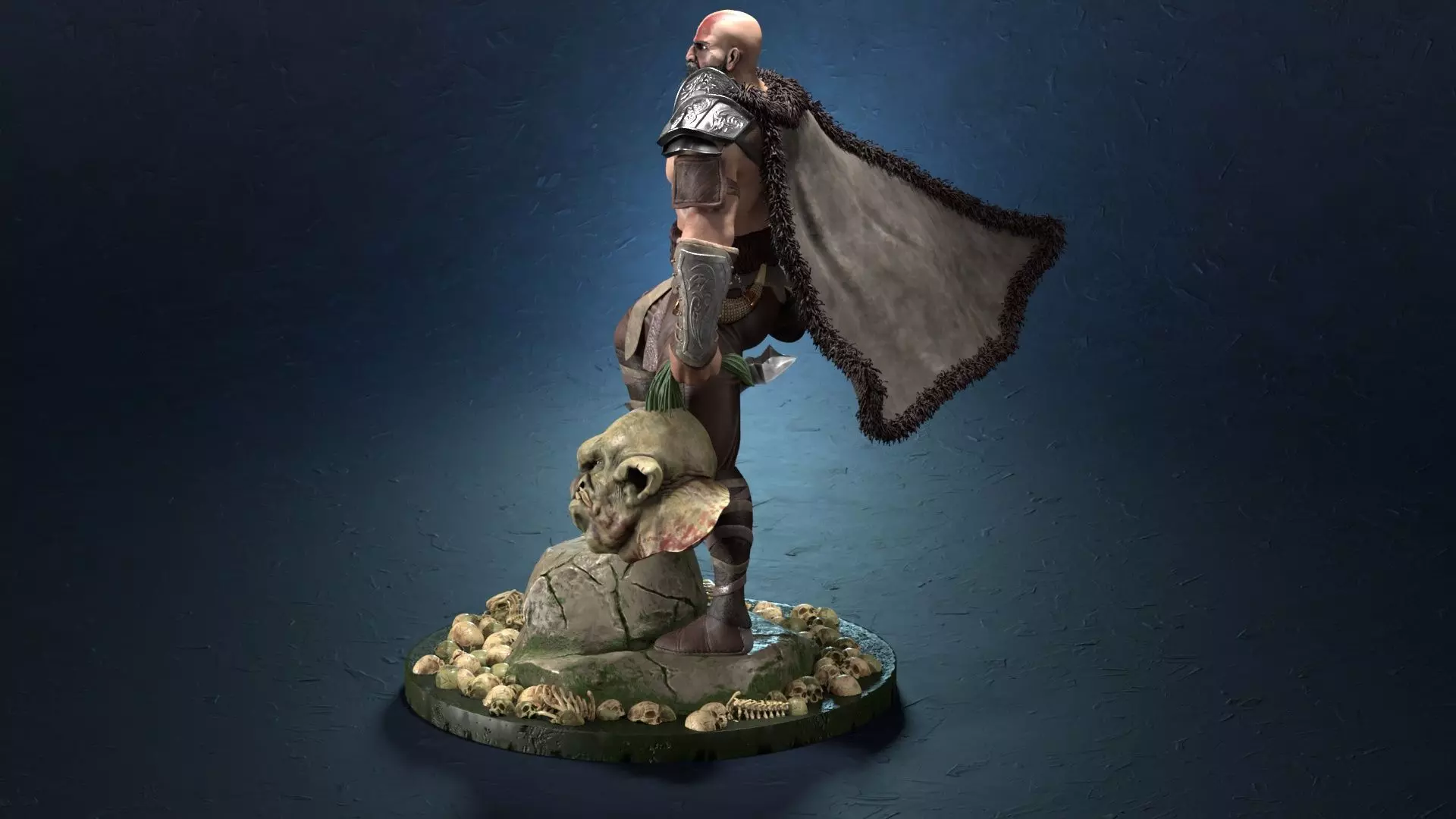 The Barbarian 3D print model_9