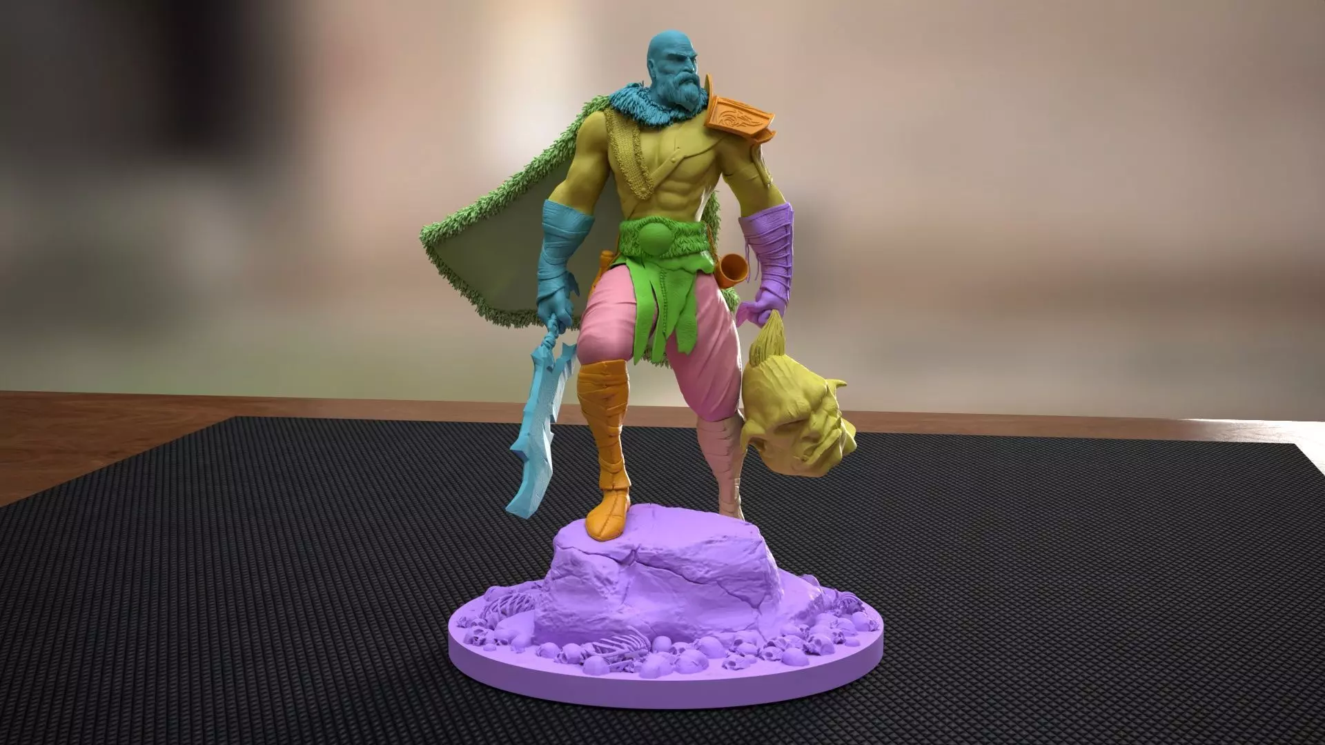 The Barbarian 3D print model_16