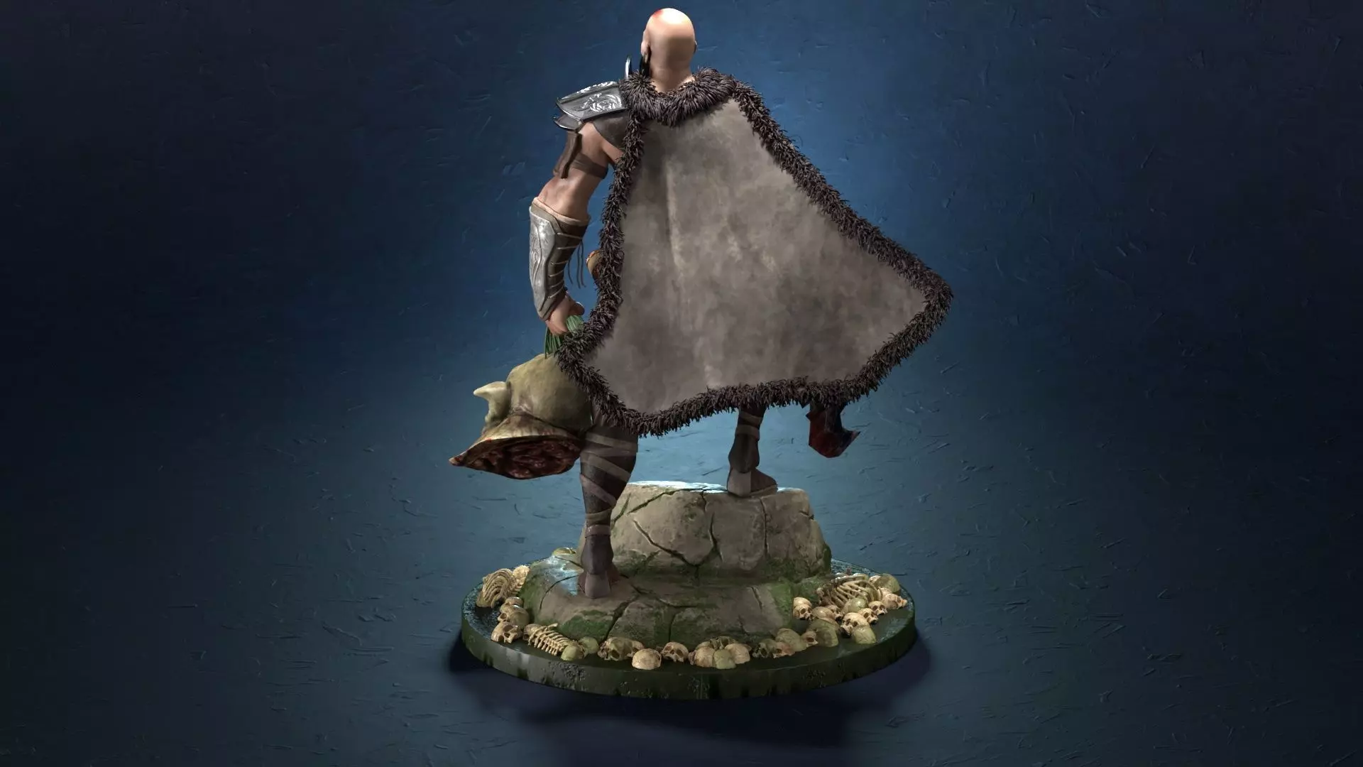 The Barbarian 3D print model_3