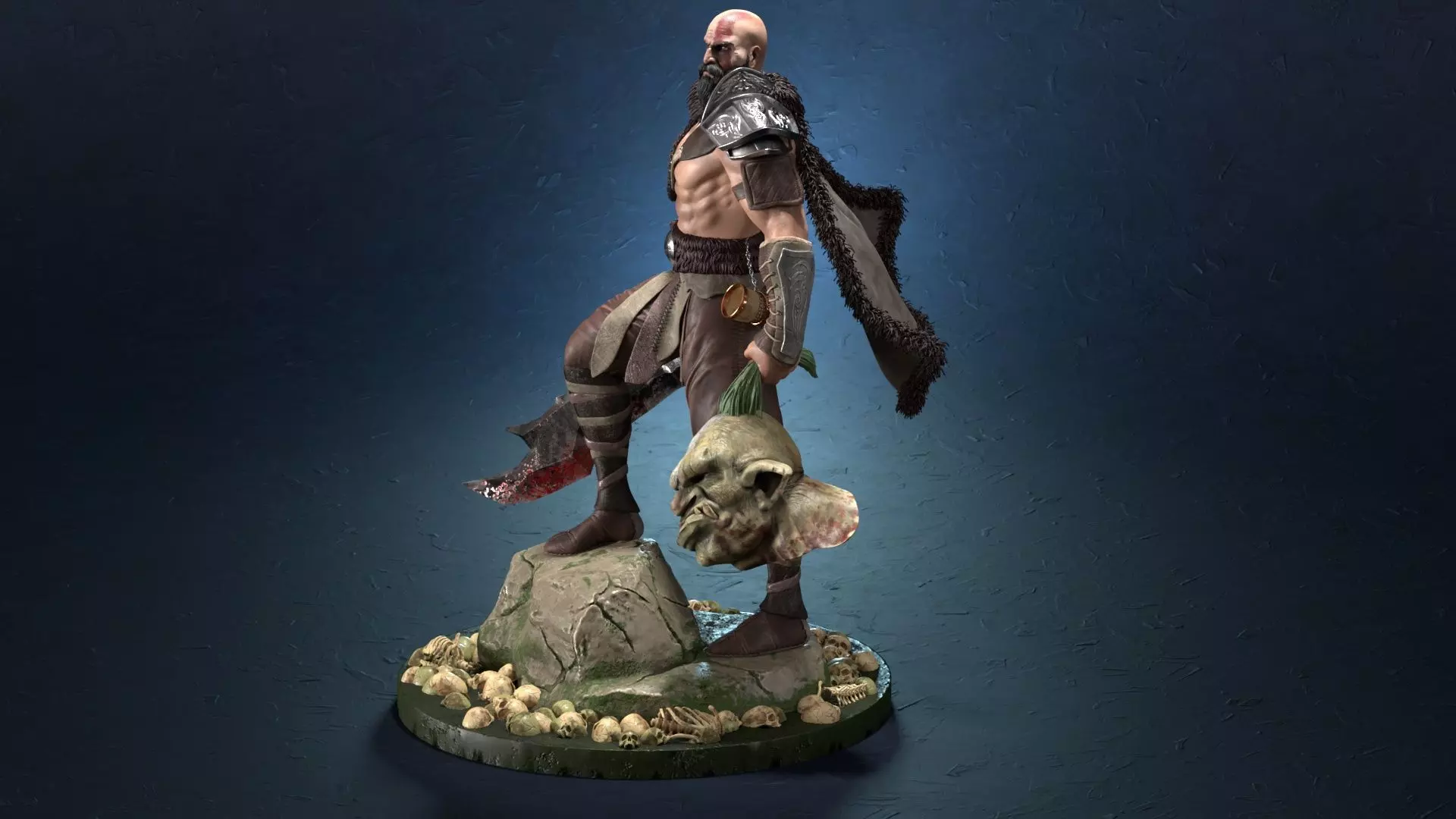 The Barbarian 3D print model_4