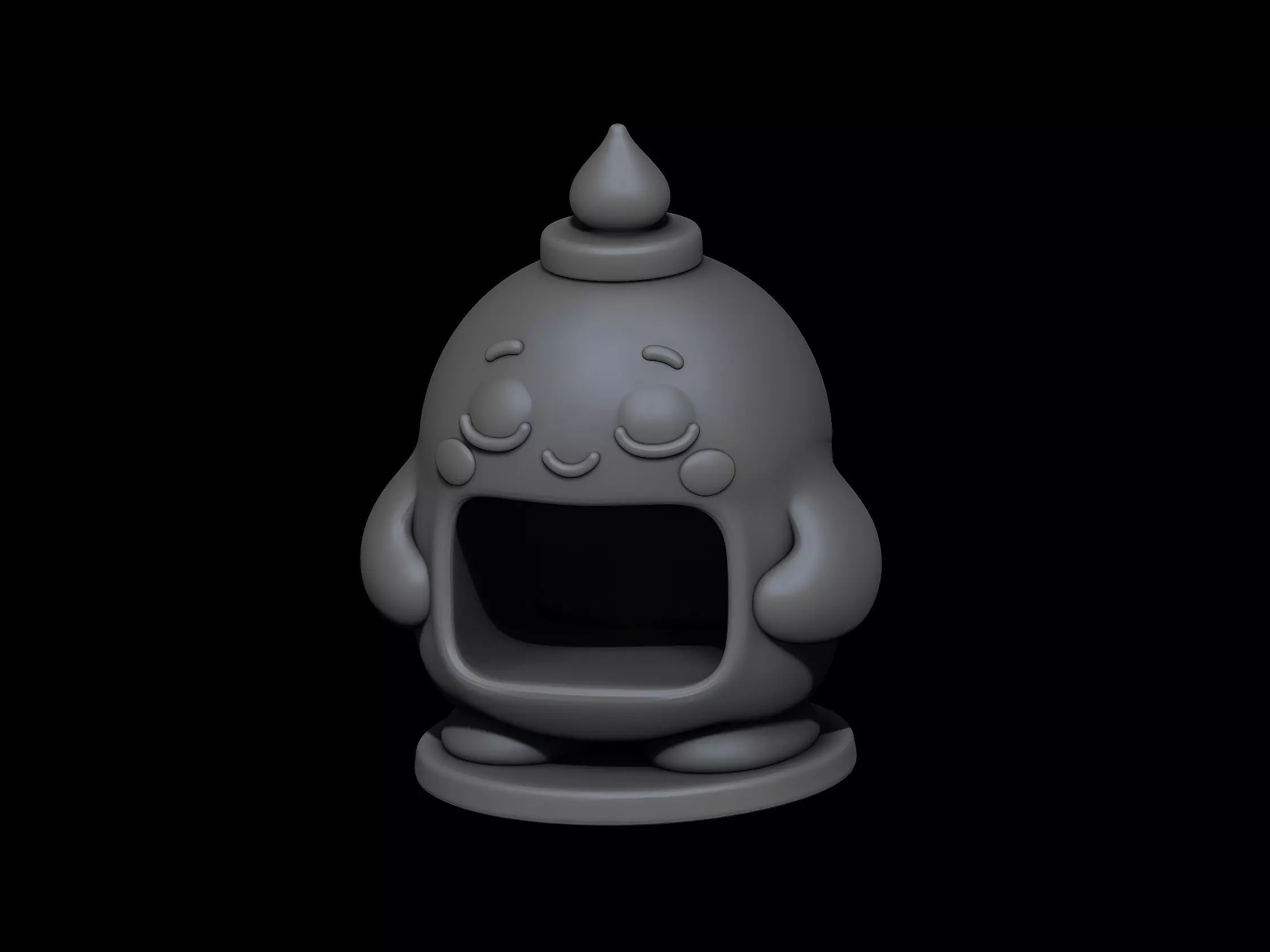 Bubble Buddy Cute Sponge Holder 3D print model