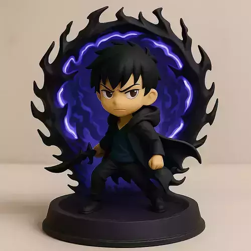 Sung Jin Woo Shadow Ring Holder 3D print model