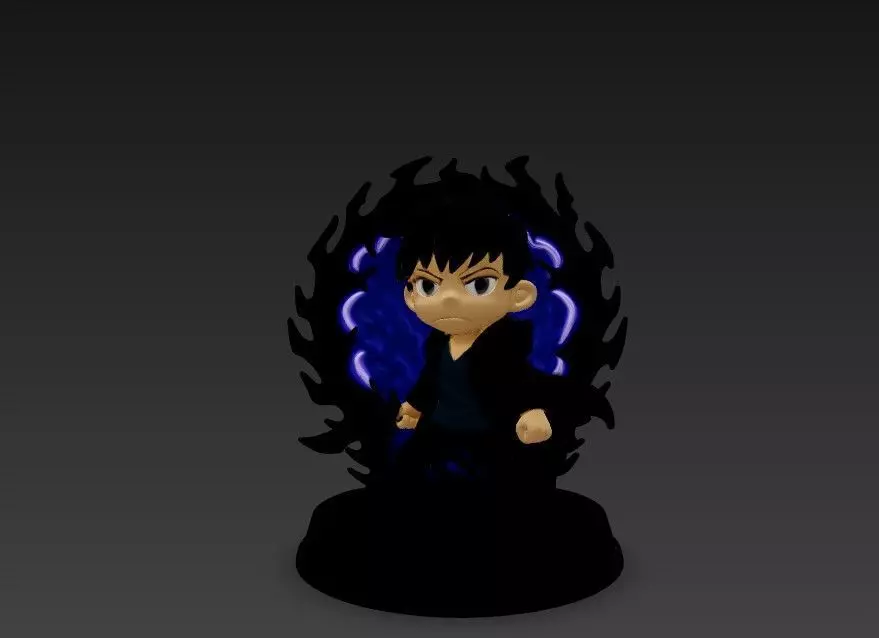 Sung Jin Woo Shadow Ring Holder 3D print model_1
