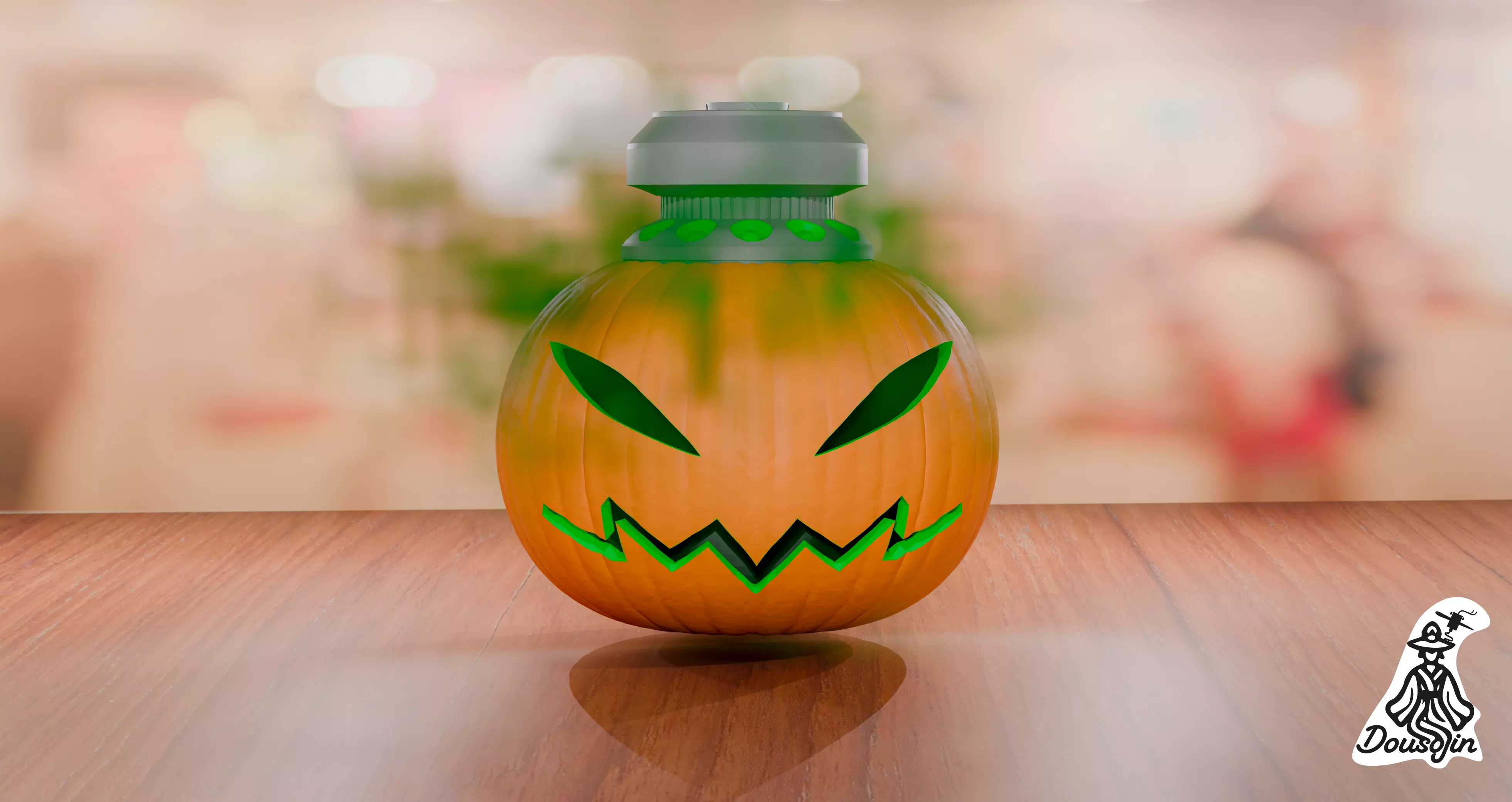 Pumpkin Bomb from Marvel Contest of Champions Free 3D print model