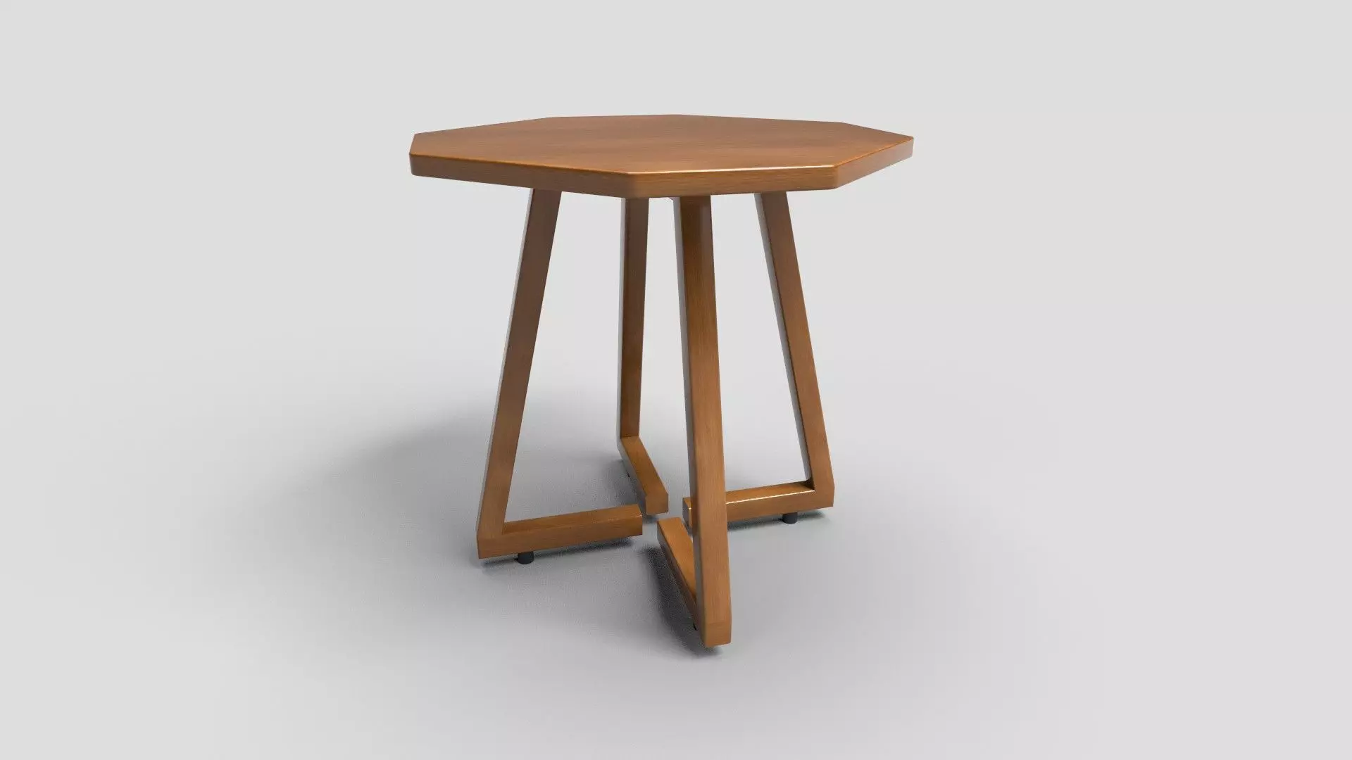 Octagon Table CG29 3D model_0