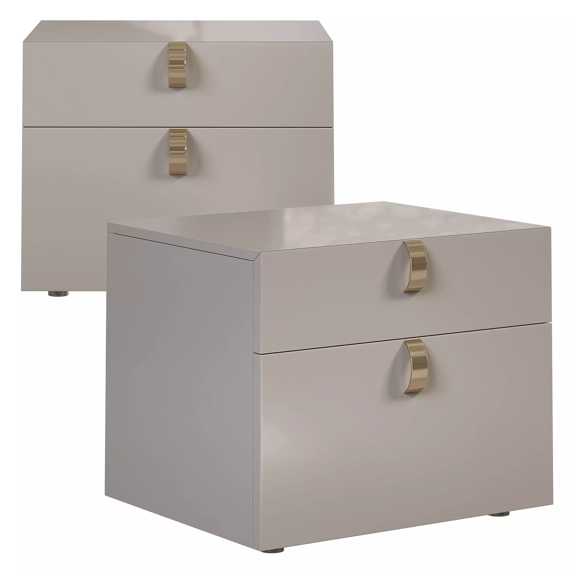 Splendor 85 Bedside Table 3D model_2