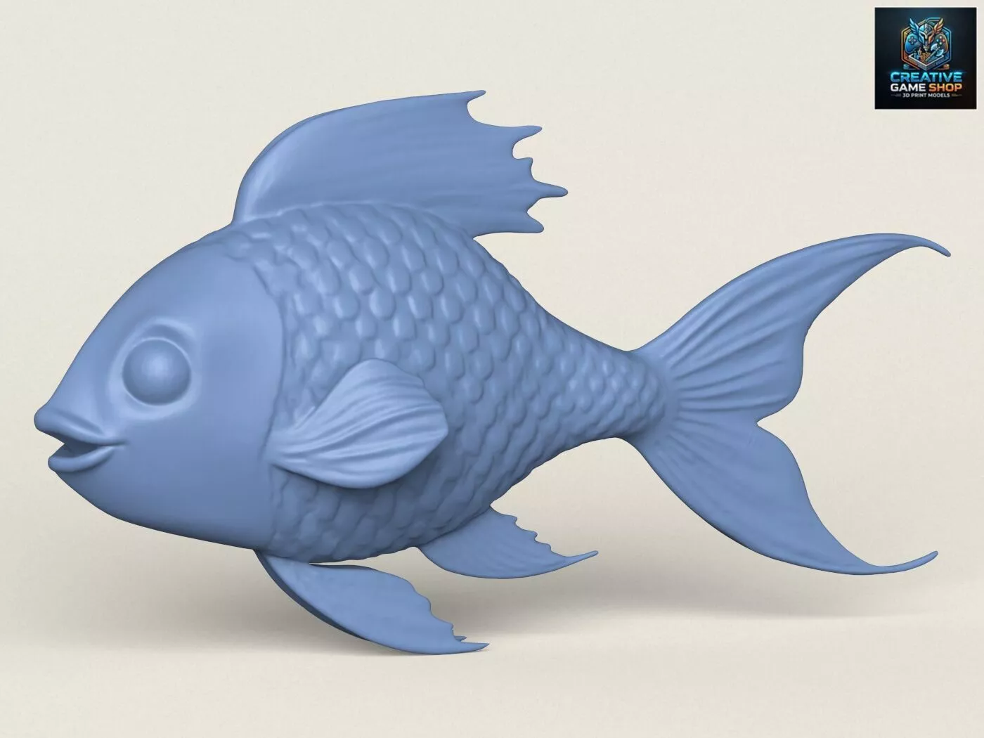 Fish 06 3D print model