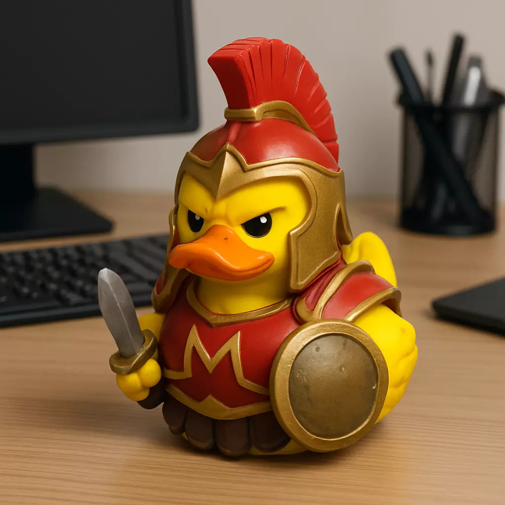 Rubber Duck - Ares God of war - 3D print 3D print model_0