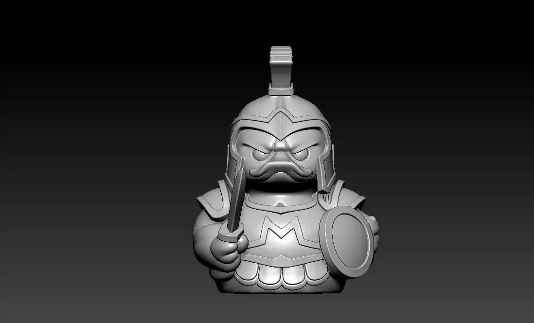 Rubber Duck - Ares God of war - 3D print 3D print model_2