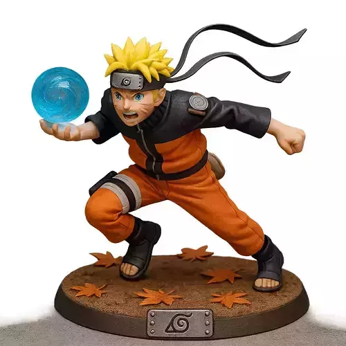 Naruto Uzumaki Rasengan Attack