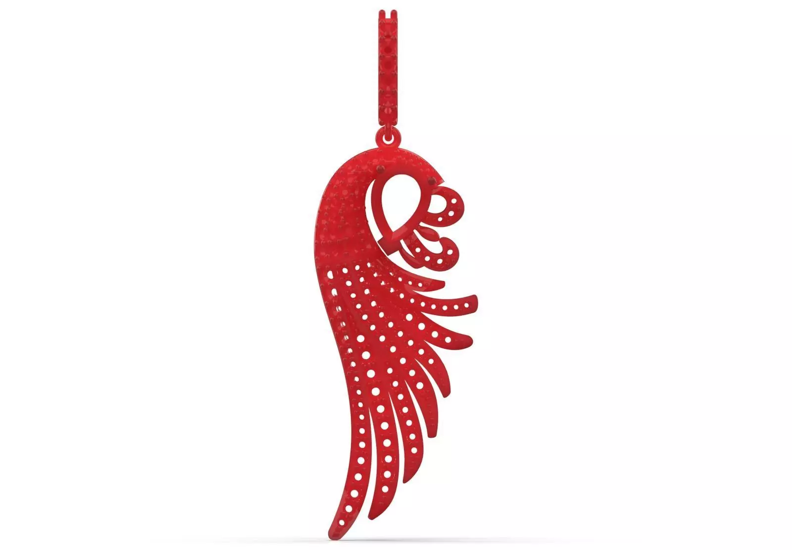 stl 3dm JP0324 Pendant a Wing of Light and Beauty jp0324 3D print model_13