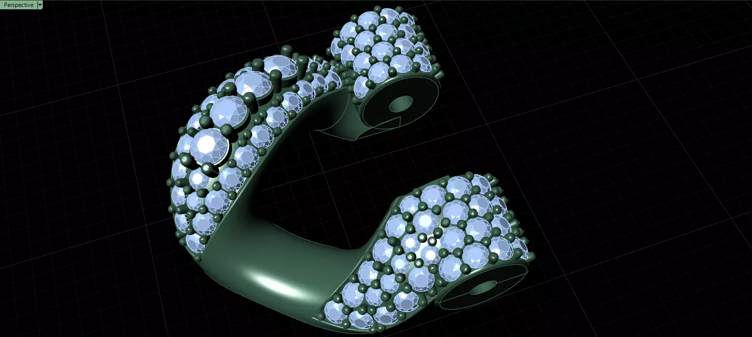 FULL LOCK BOX 18mm Wide SOLID CUBAN Link Chain - 9 Inch 3D print model_16