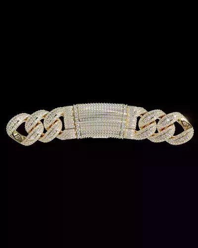 FULL LOCK BOX 18mm Wide SOLID CUBAN Link Chain - 9 Inch