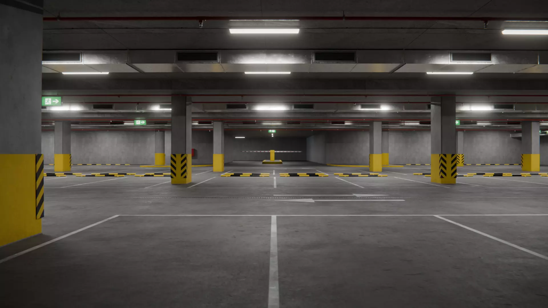 Parking Garage 3D model