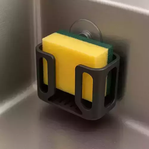 Modern Kitchen Sink Sponge Holder