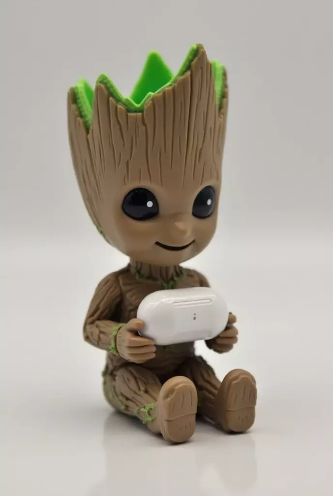 Baby Groot Earbuds Holder 3D print model