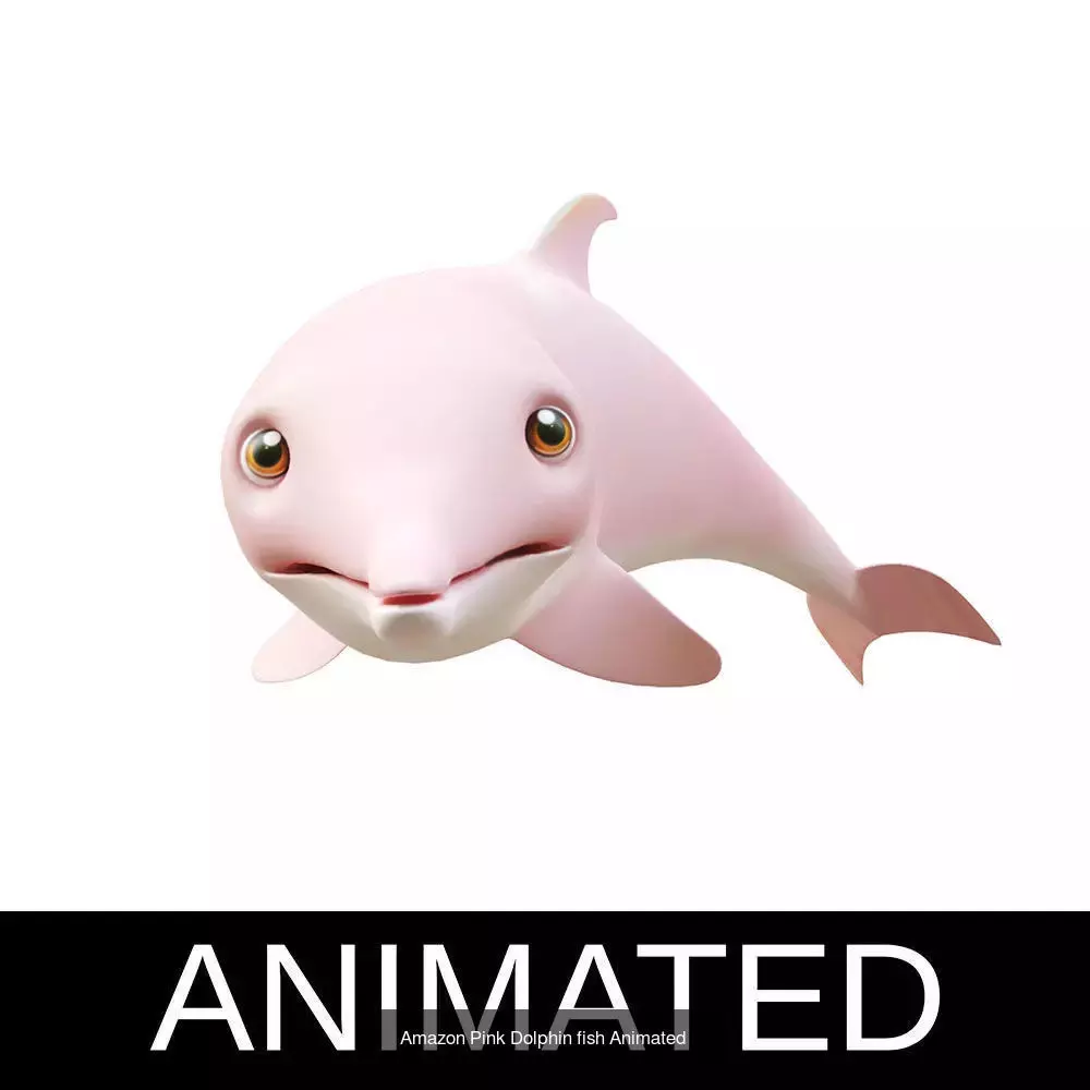 Low poly rigged and animated Aquatic animals Collection  _26