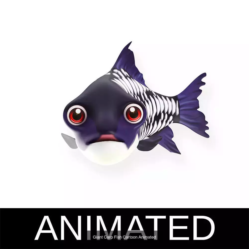 Low poly rigged and animated Aquatic animals Collection  _19