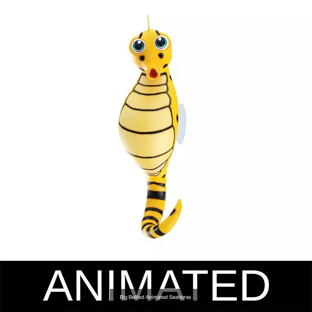 Low poly rigged and animated Aquatic animals Collection  _65
